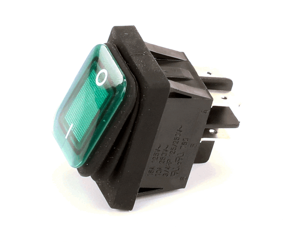 Atosa W0308019 Switch, Power, Green (ATSAW0308019)