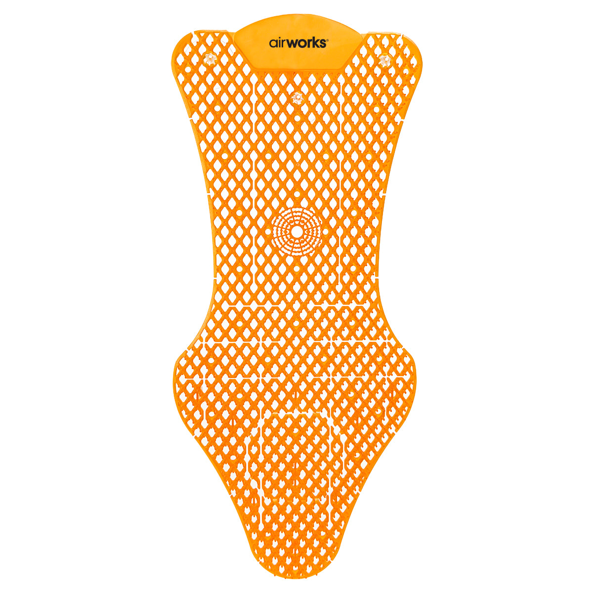 Hospeco® Airworks® Splash Free® Max Urinal Screen, Mango, Box of 6 (HOSAWMUS007-BX)