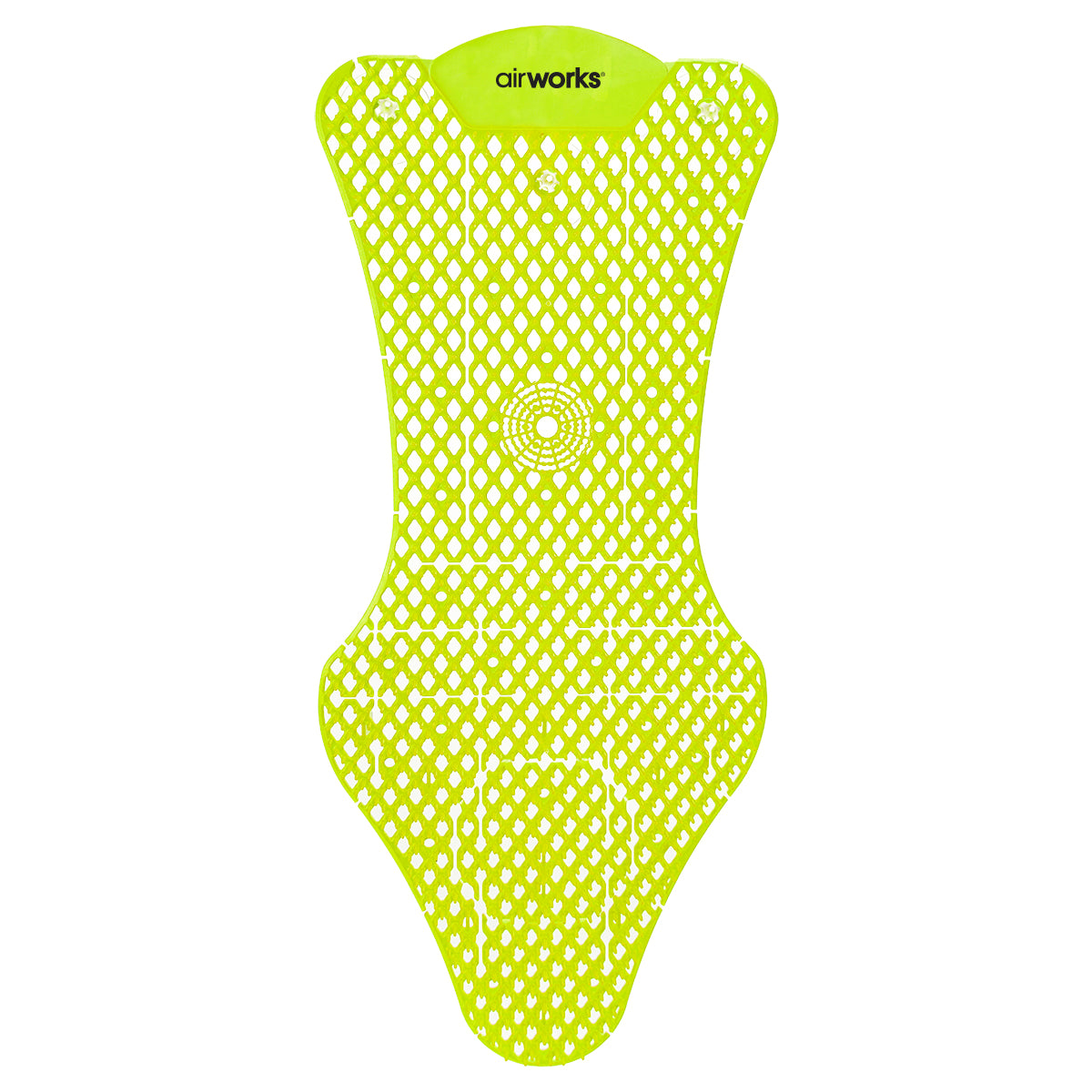 Hospeco® Airworks® Splash Free® Max Urinal Screen, Cucumber Melon, Box of 6 (HOSAWMUS237-BX)