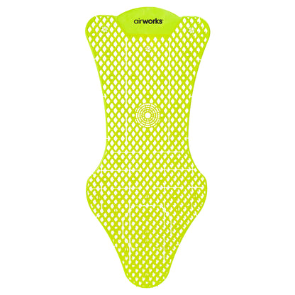 Hospeco® Airworks® Splash Free® Max Urinal Screen, Cucumber Melon, Box of 6 (HOSAWMUS237-BX)