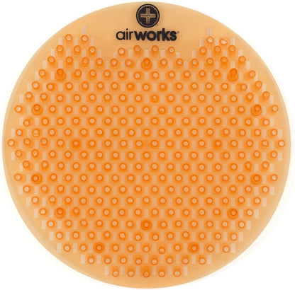 Hospeco® Airworks® Splash Free Urinal Screen, Citrus Grove, Box of 10 (HOSAWSFUS231-BX)