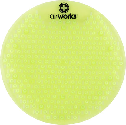 Hospeco® Airworks® Splash Free Urinal Screen, Cucumber Melon, Box of 10 (HOSAWSFUS237-BX)