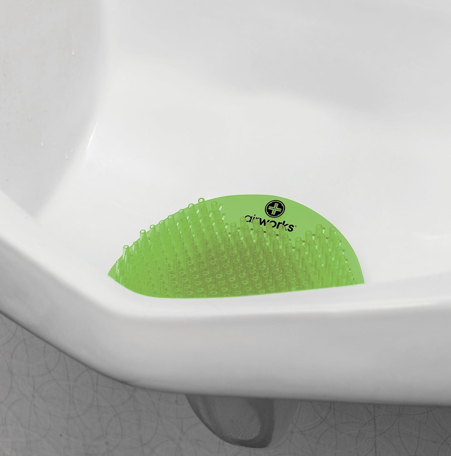 Hospeco® Airworks® Splash Free Urinal Screen, Cucumber Melon, Box of 10 (HOSAWSFUS237-BX)