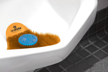 Hospeco® Airworks® w/Smart Block® Urinal Screen, Mango, Case of 12 (HOSAWSP007)