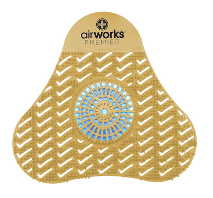 Hospeco® Airworks® w/Smart Block® Urinal Screen, Citrus Grove, Case of 12 (HOSAWSP231)