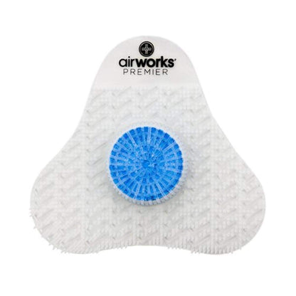 Hospeco® Airworks® w/Smart Block® Urinal Screen, Sunburst, Case of 12 (HOSAWSP233)