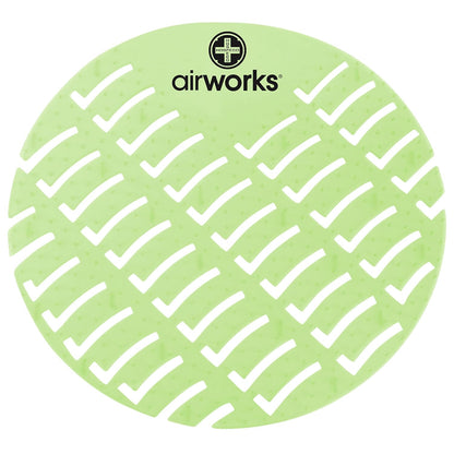 Hospeco® AirWorks® Urinal Screen, 10/Box, Herbal Mint (HOSAWUS002-BX)