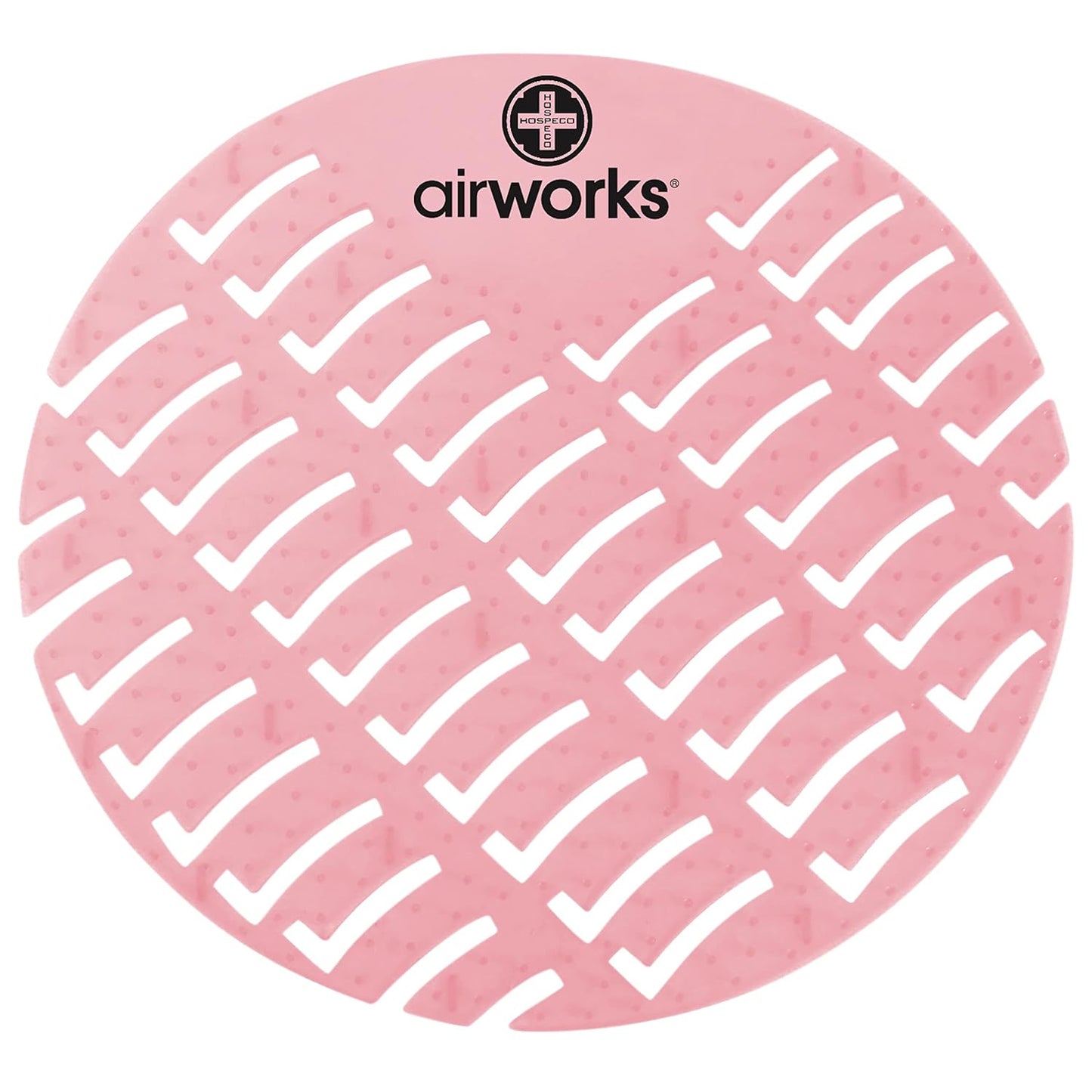 Hospeco® AirWorks® Urinal Screen, 10/Box, Strawberry (HOSAWUS004-BX)