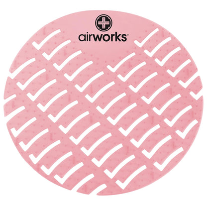Hospeco® AirWorks® Urinal Screen, 10/Box, Strawberry (HOSAWUS004-BX)