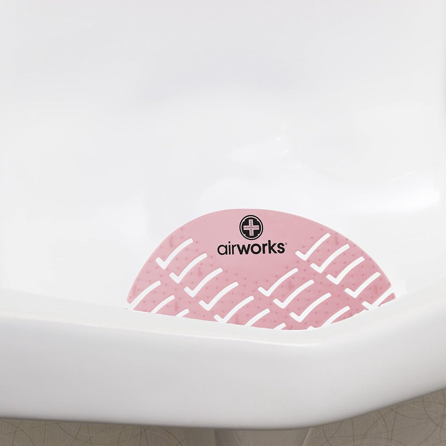 Hospeco® AirWorks® Urinal Screen, 10/Box, Strawberry (HOSAWUS004-BX)