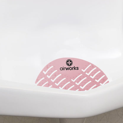 Hospeco® AirWorks® Urinal Screen, 10/Box, Strawberry (HOSAWUS004-BX)