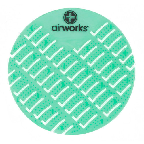 Hospeco® AirWorks® Urinal Screen, 10/Box, Cucumber Melon (HOSAWUS237-BX)