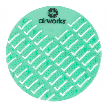 Hospeco® AirWorks® Urinal Screen, 10/Box, Cucumber Melon (HOSAWUS237-BX)
