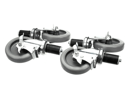 AyrKing Ayr King B241 Caster Set - (4) Locking 5 Dia (AYRB241)