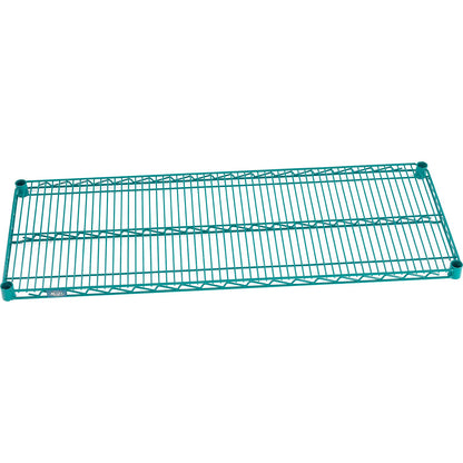 Nexel S1448G Poly-Green Epoxy Wire Shelf 48"W x 14"D (WBS1448GZ)