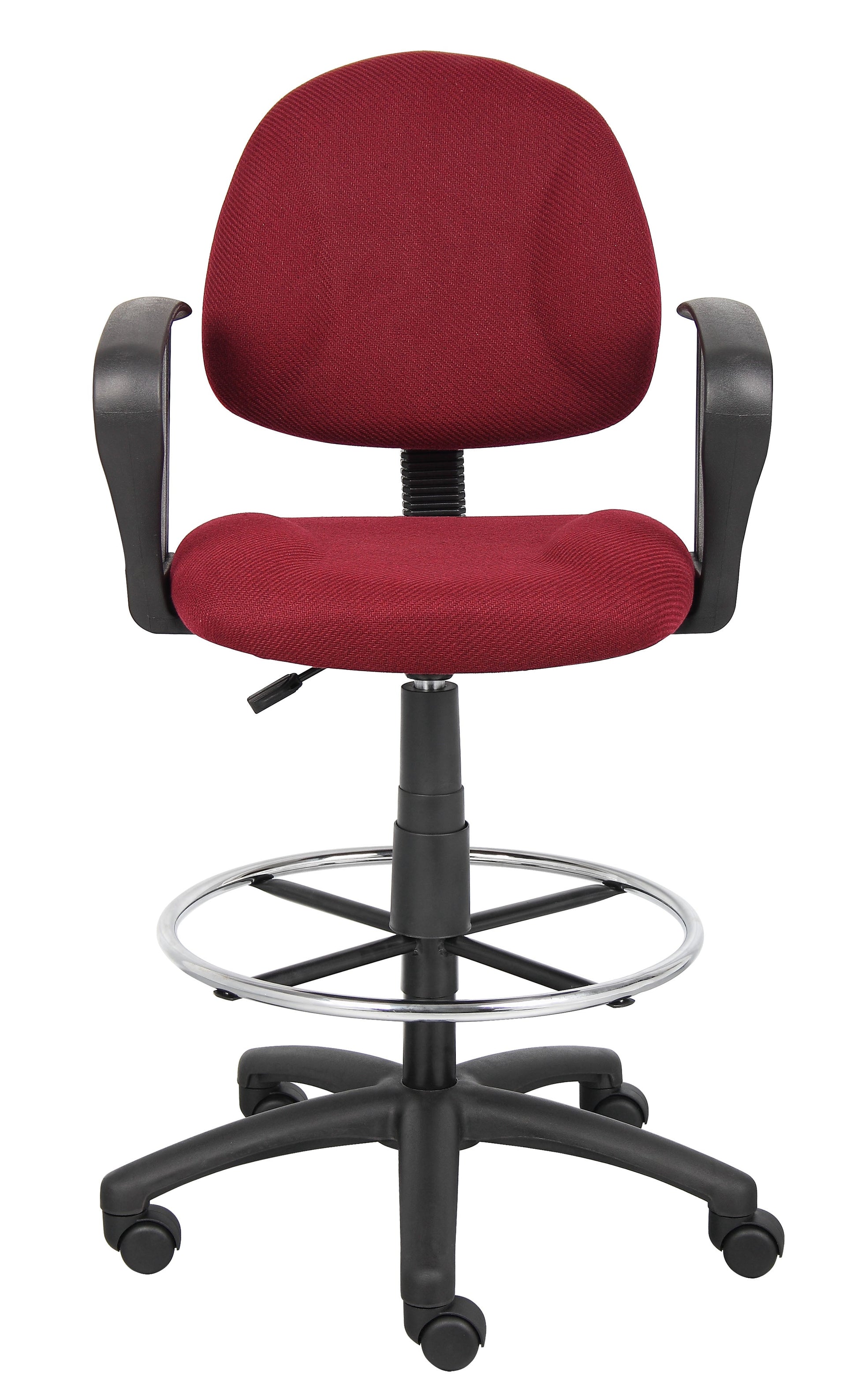 boss-ergonomic-works-adjustable-drafting-chair-with-loop-arms-and-removable-foot-rest-burgundy-b1617-by_3