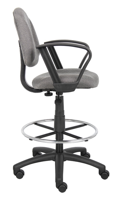 boss-ergonomic-works-adjustable-drafting-chair-with-loop-arms-and-removable-foot-rest-gray-b1617-gy_5