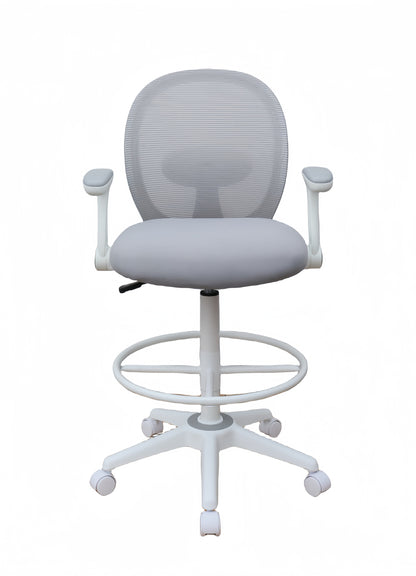boss-gray-mesh-flip-arm-stool-white-frame-b1676wt-gy_2