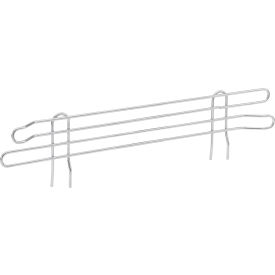 Nexel Stainless Steel Wire Ledge, 24"W x 4"H (WBB2378929)