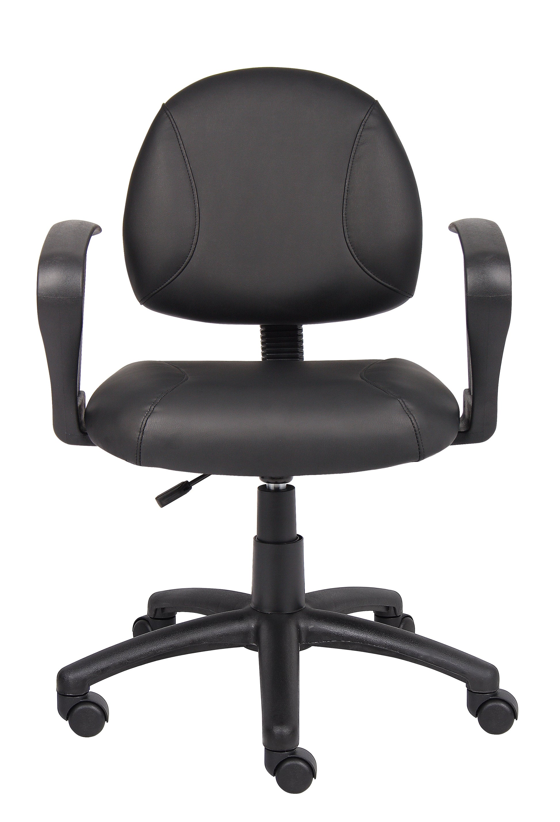 boss-black-posture-chair-w-loop-arms-b307_2