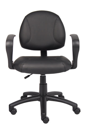 boss-black-posture-chair-w-loop-arms-b307_2
