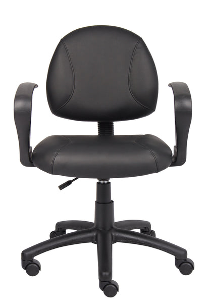 boss-black-posture-chair-w-loop-arms-b307_2