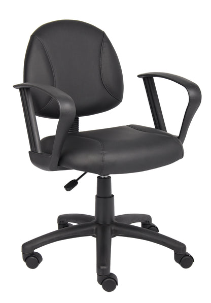 boss-black-posture-chair-w-loop-arms-b307_1