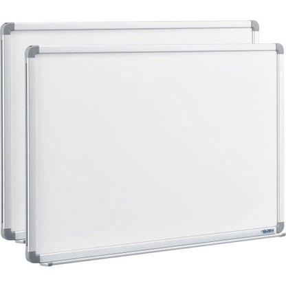 Global Industrial Magnetic Whiteboard - 36 x 24 - Steel Surface - Pack of 2 (WBB880023PK)