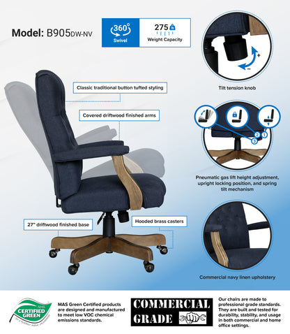 executive-navy-commercial-grade-linen-chair-with-driftwood-finish-frame-b905dw-nv_6