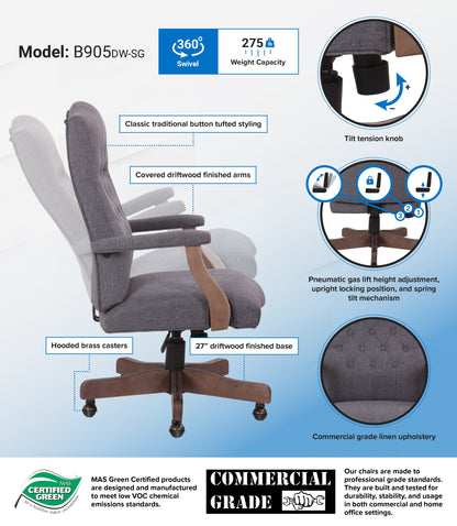 boss-executive-slate-gray-commercial-grade-linen-chair-with-driftwood-finish-frame-b905dw-sg_6