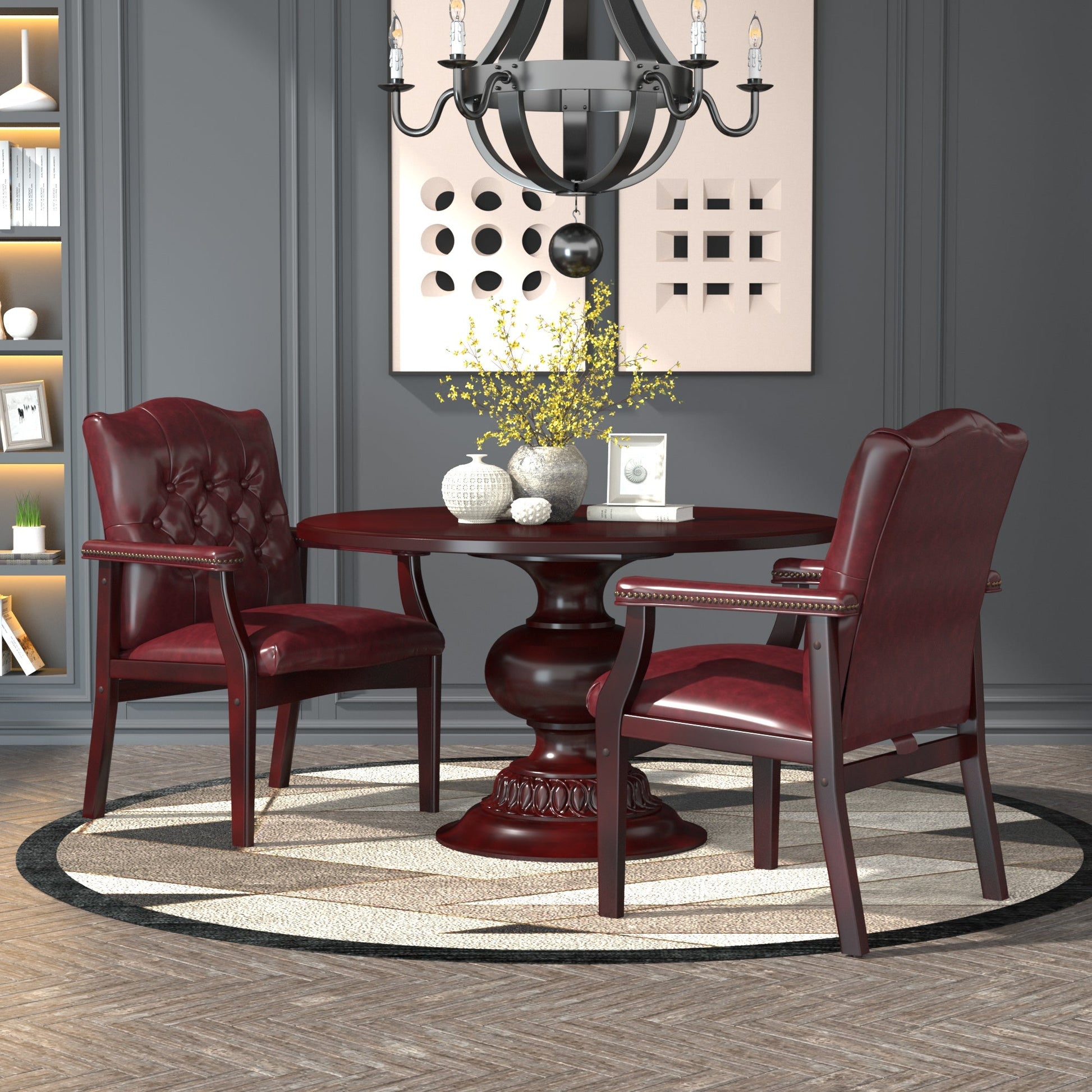 traditional-oxblood-vinyl-guest-accent-or-dining-chair-w-mahogany-finish-b959-by_7