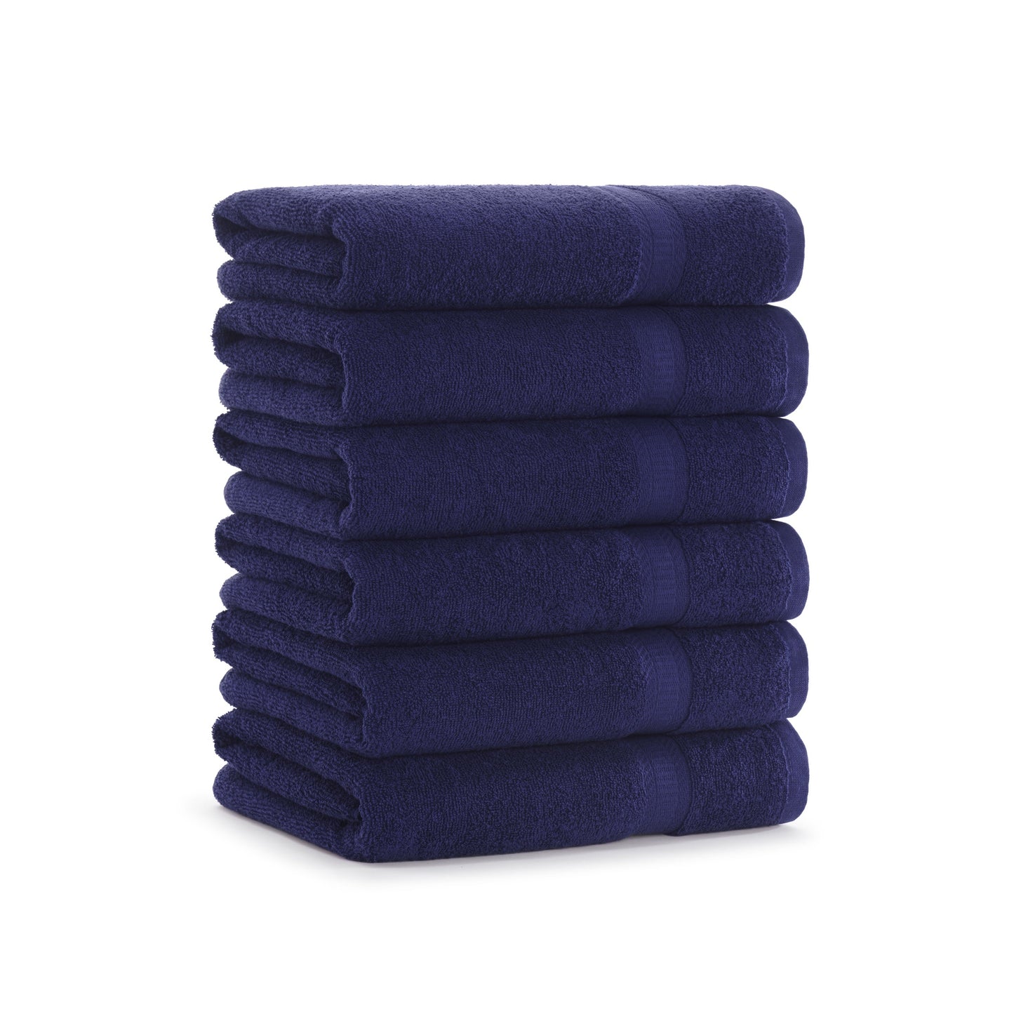 Hospeco® True Color Bath Towel 25x52 Navy, 24/Case (HOSBATH-NAVY)