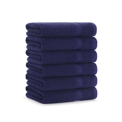 Hospeco® True Color Bath Towel 25x52 Navy, 24/Case (HOSBATH-NAVY)