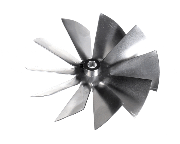 Baxter 01-1000V8-00120 Fan,4.5 Aluminum 5/16Bore 10 (BAX01-1000V8-00120)