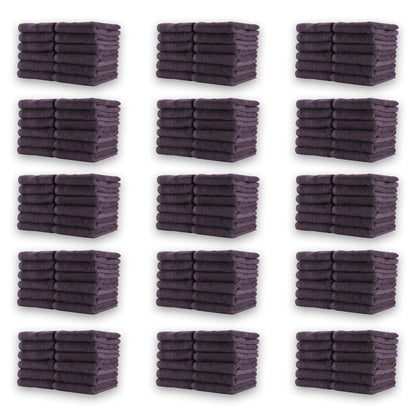 Hospeco® Cotton Jr. Salon Towel 16x27 Eggplant, 12/Pack (BBJ-1627-2.5EGP)