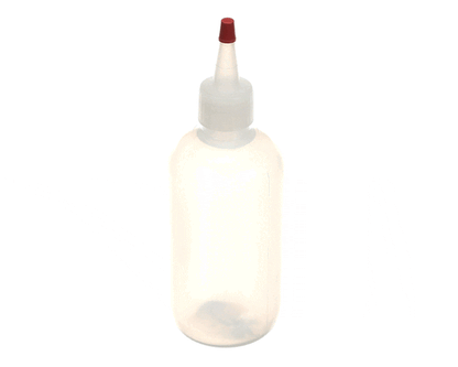 Belshaw 0190 8 Oz. Poly Bottle W/Red Cap 3/ (BEL0190)