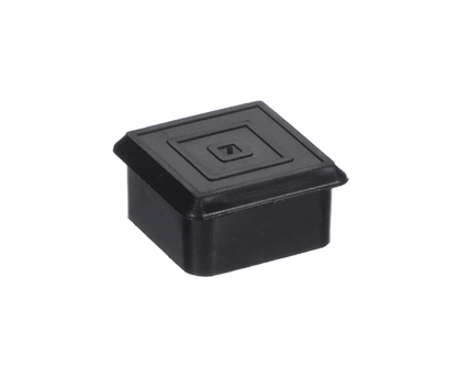 Belshaw 905-0054-1.25 Plastic End Cap 1-1/4 Sq Blk (BEL905-0054-1-25)