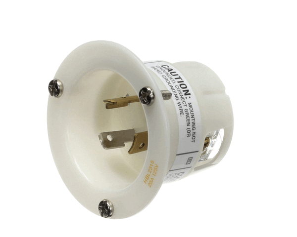 Belshaw Ez34-0041 Flanged Inlet 125V 20A Nema L5 (BELEZ34-0041)