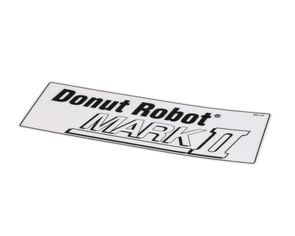 Belshaw Mk-0053 Nameplate-Donut Robot Mark Ii (BELMK-0053)