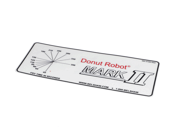 Belshaw Mk-0189 Label,Fry Time (BELMK-0189)