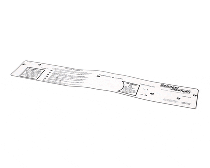 Belshaw Mk-0265 Label; Startup Procedure (BELMK-0265)