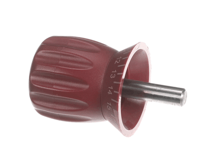 Berkel 01-400825-0035A Nd,Graduated Knob, Red (BER01-400825-0035A)