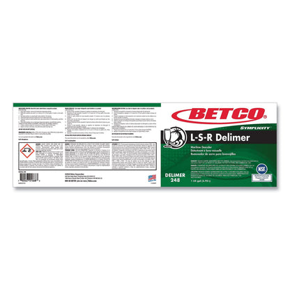 Betco L S R Delimer, Floral Scent, 1 gal Bottle, 4/Carton (BET2480400)