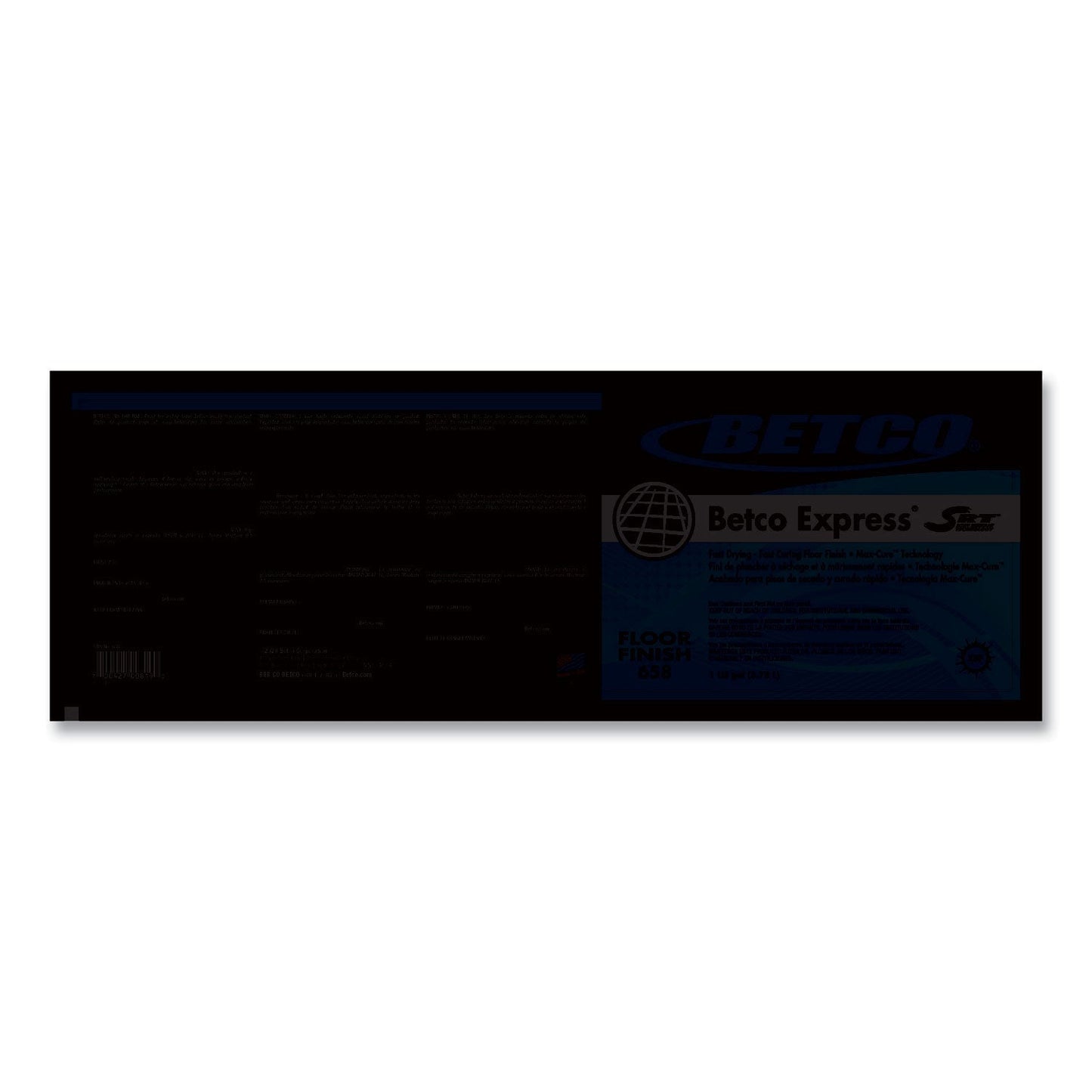 Betco Express Floor Finish with SRT, 1 gal Bottle, 4/Carton (BET6580400)