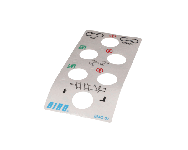 Biro Emg62115 Label, Control Panel Operator (BIROEMG62115)