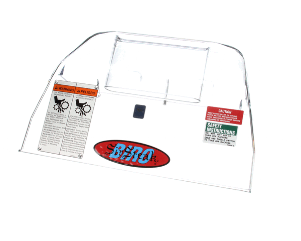 Biro Ta3096M-2 Transpnt Safety Cvr W/Magnet&Labels (BIROTA3096M-2)
