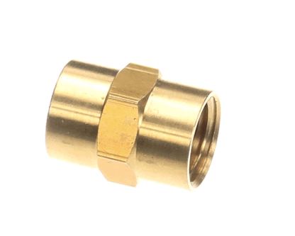 Biro Vt487S Coupling 1/4Fpt 7/8 L 11/16 W,Brass (BIROVT487S)
