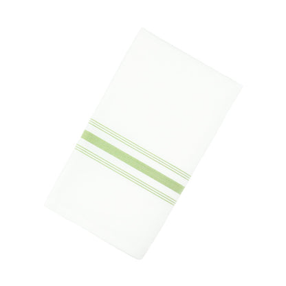 Arkwright Home® Mariposa Bistro NaPackin 18x22 Green Stripe, 120/Case (BISTRO-GRN-CS)