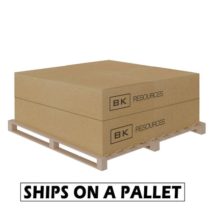 BK Resources Stainless Steel Flat Top Work Tables, 72w x 30d x 36h, Silver, 2/Pallet (BKE2VT7230)
