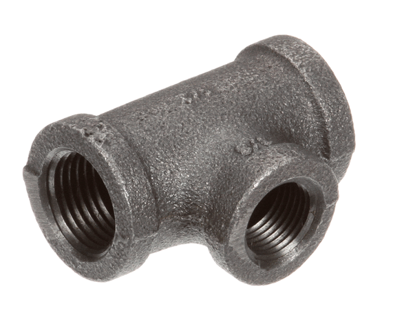 BKI Ft0538 Tee, 1/2 X 1/2 X 3/8, Black (BKIFT0538)